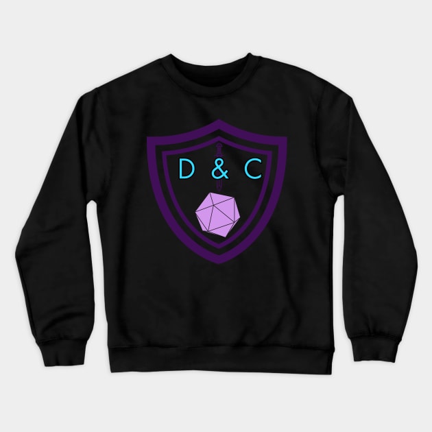 Divine and Conquer Logo Crewneck Sweatshirt by DivineandConquer